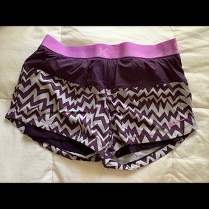 Nike running shorts, built in spandex shorts